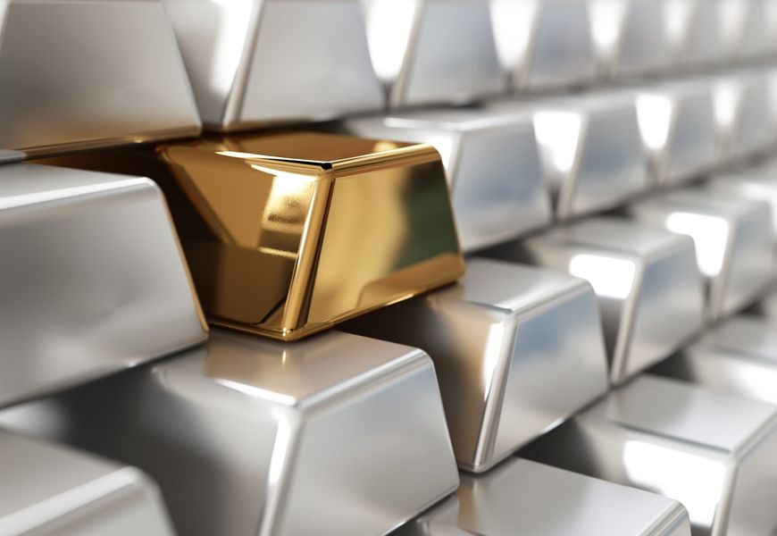 Ounces of silver or gold