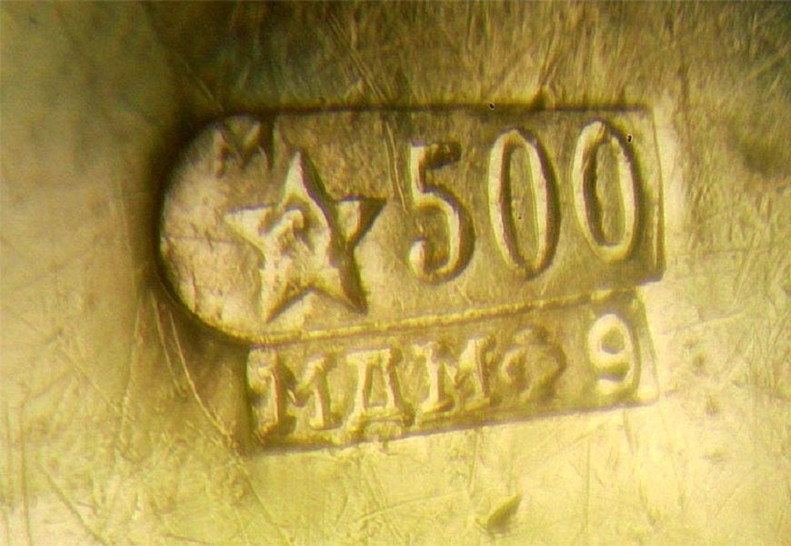 500 проба золота