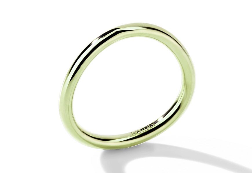 Making exotic green gold jewelry