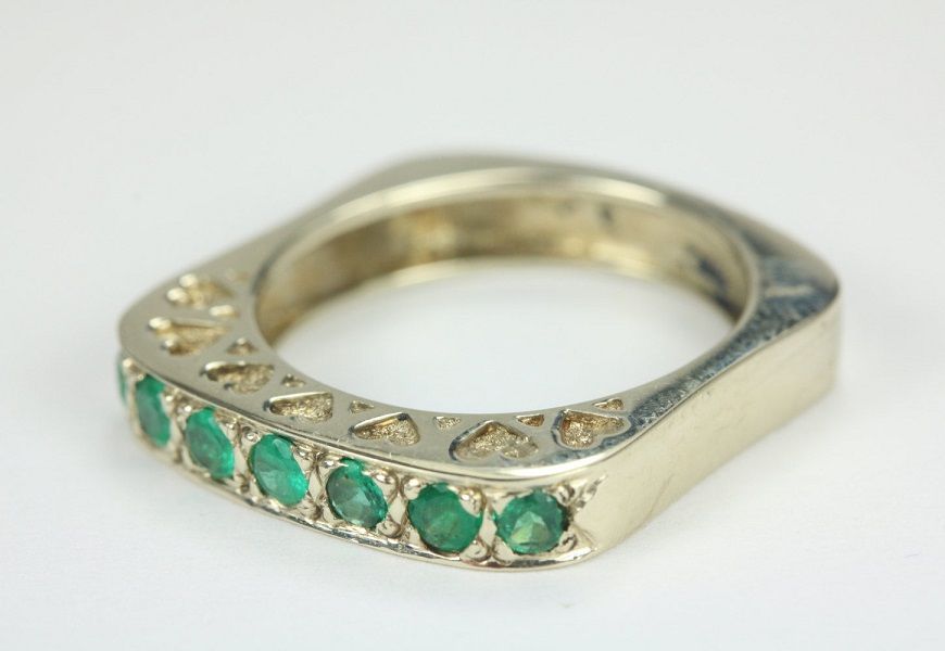 Green gold is one of the most unusual alloys
