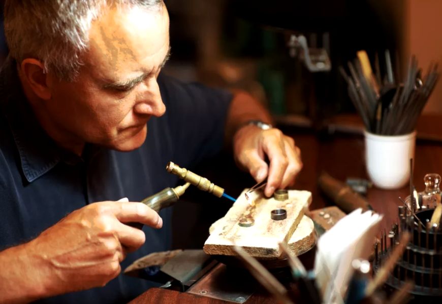 Atelier de bijouterie