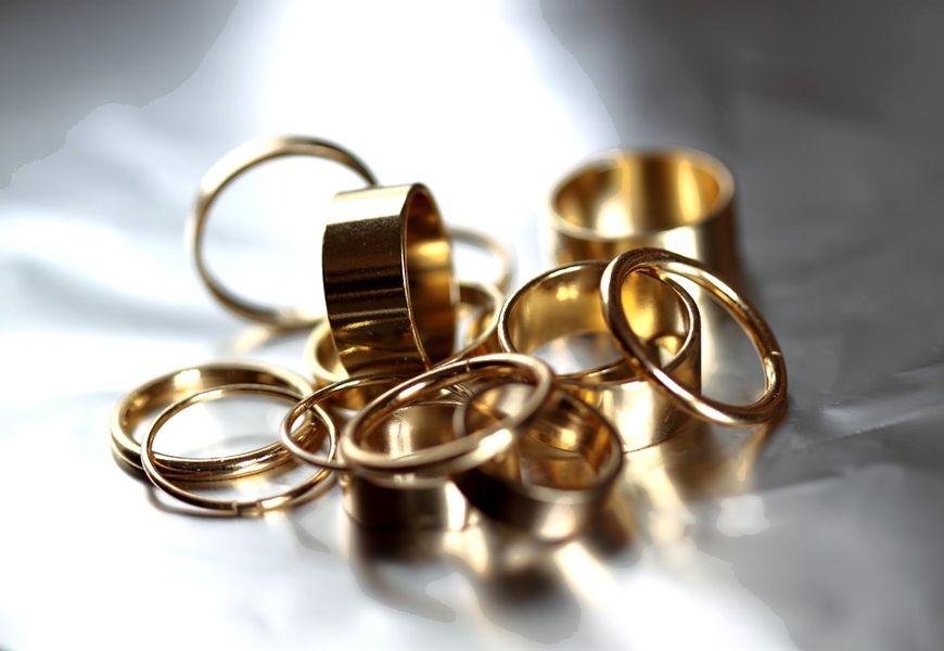 Gold plated jewelry